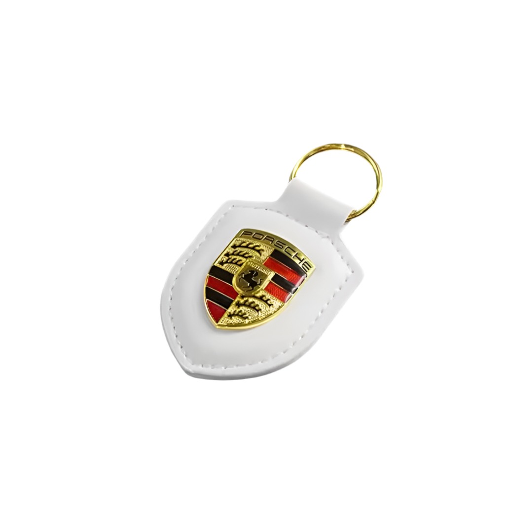 Porsche Macan Leather Keychain