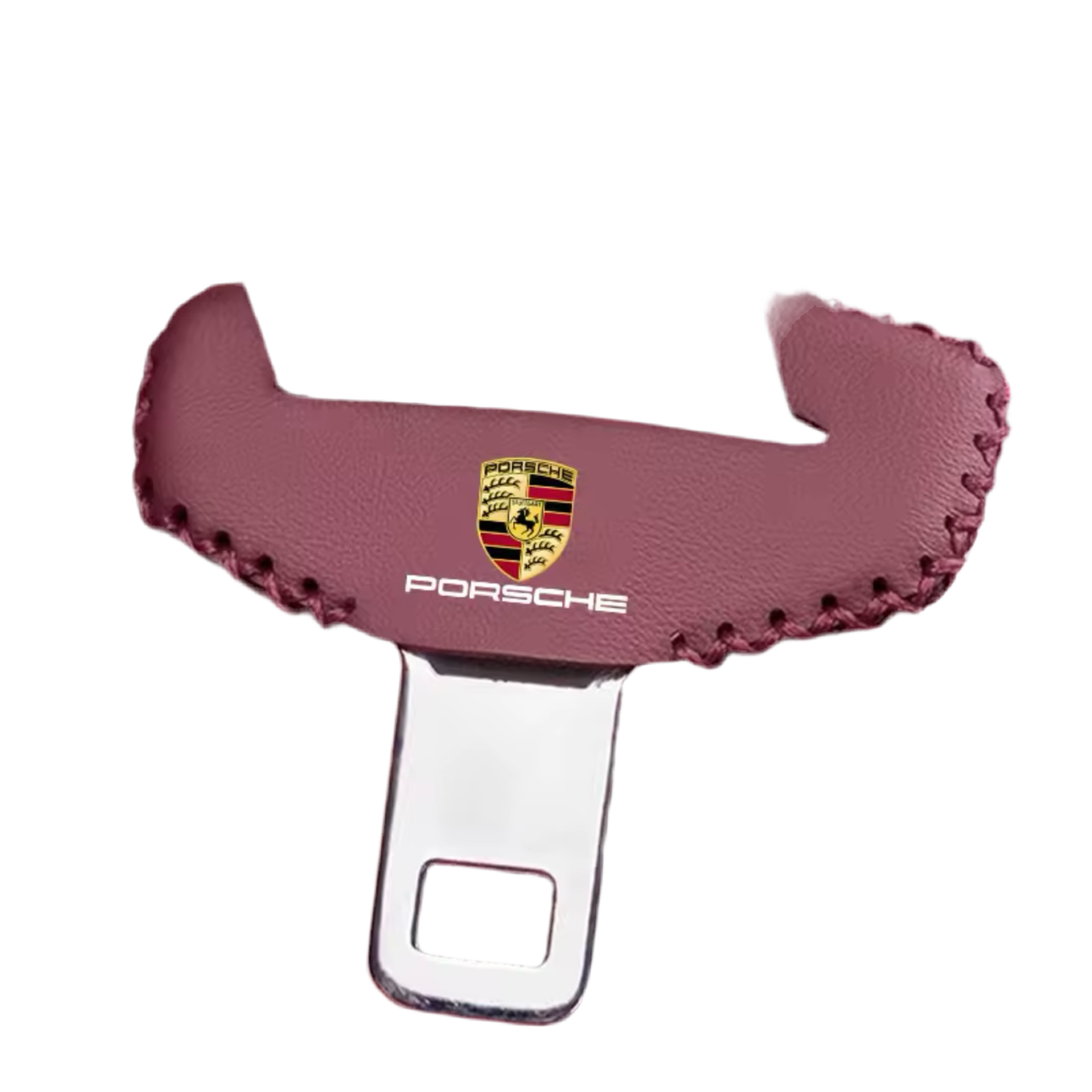 Porsche - Universal Leather Seatbelt Buckle Cover