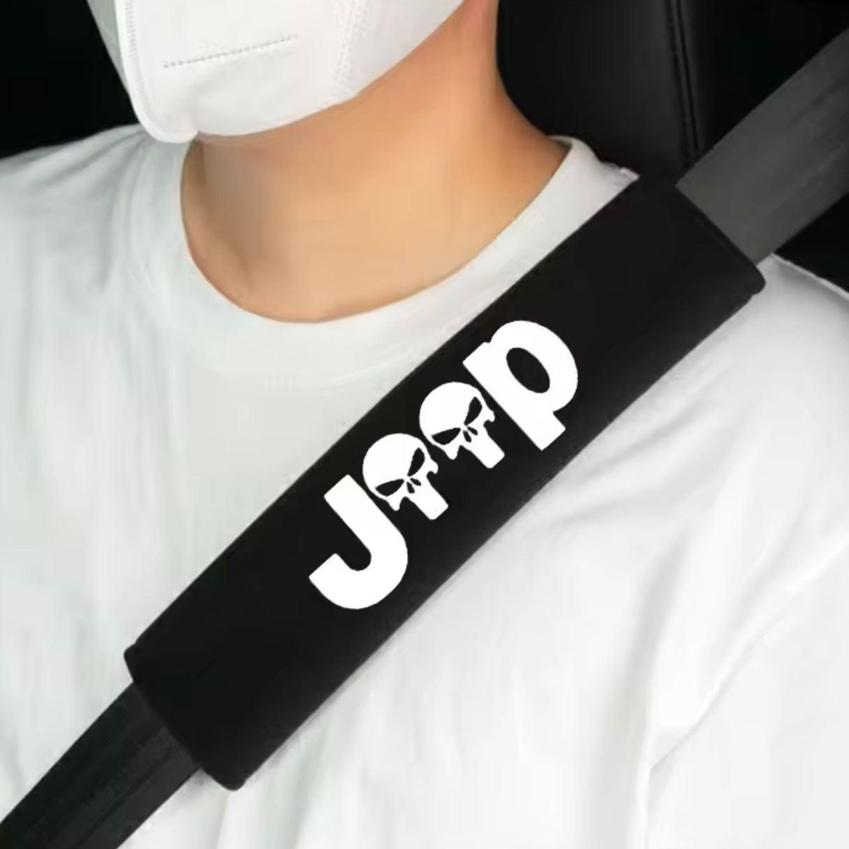 Jeep - Car Seatbelt Shoulder Pad Covers