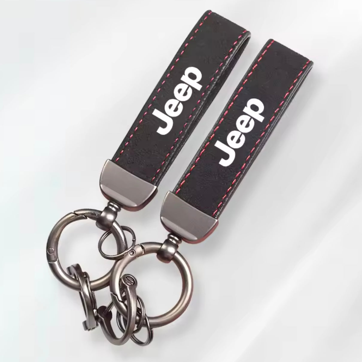 Jeep - Suede Leather Keychain