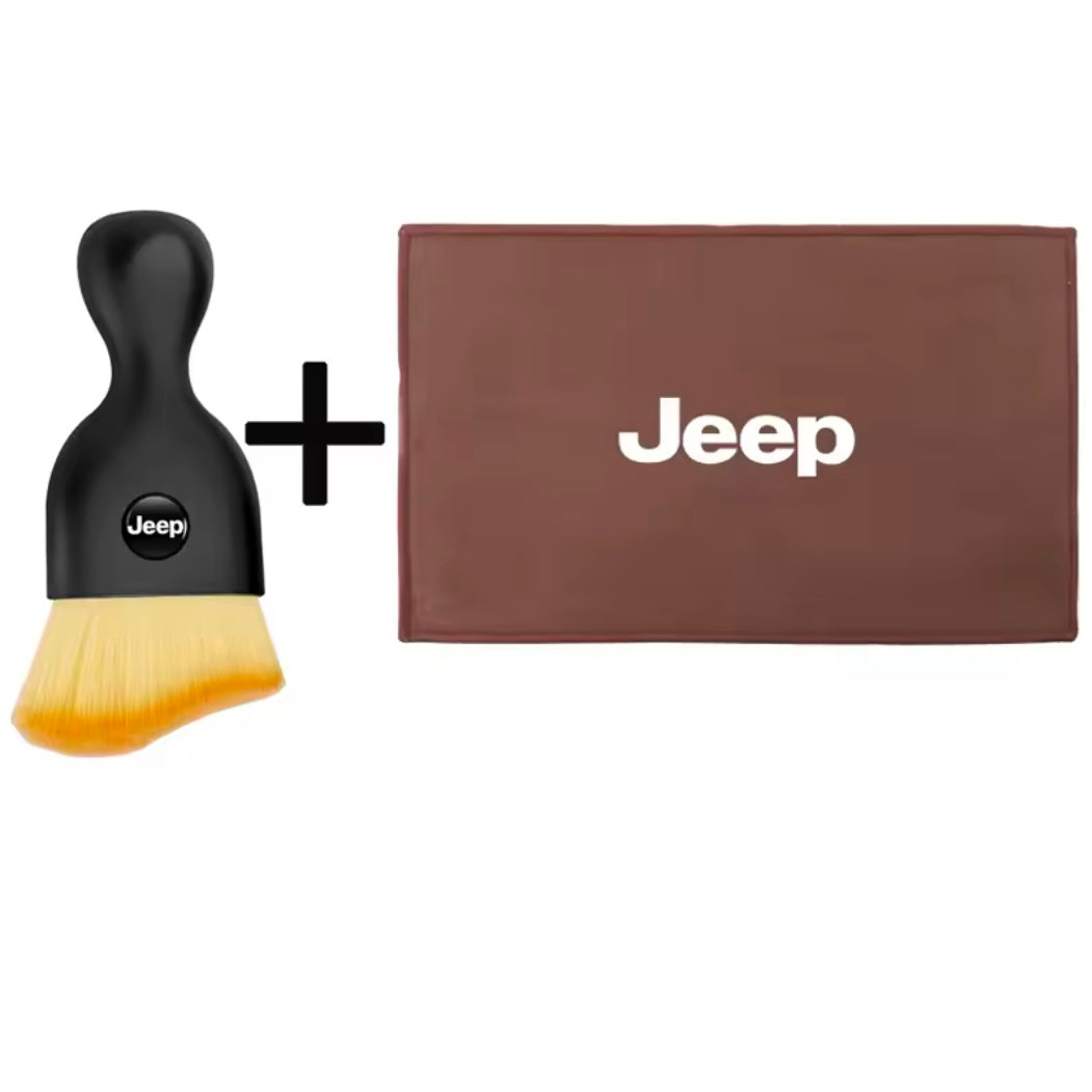 Jeep - Soft Cleaning Brush + Microfiber cloth