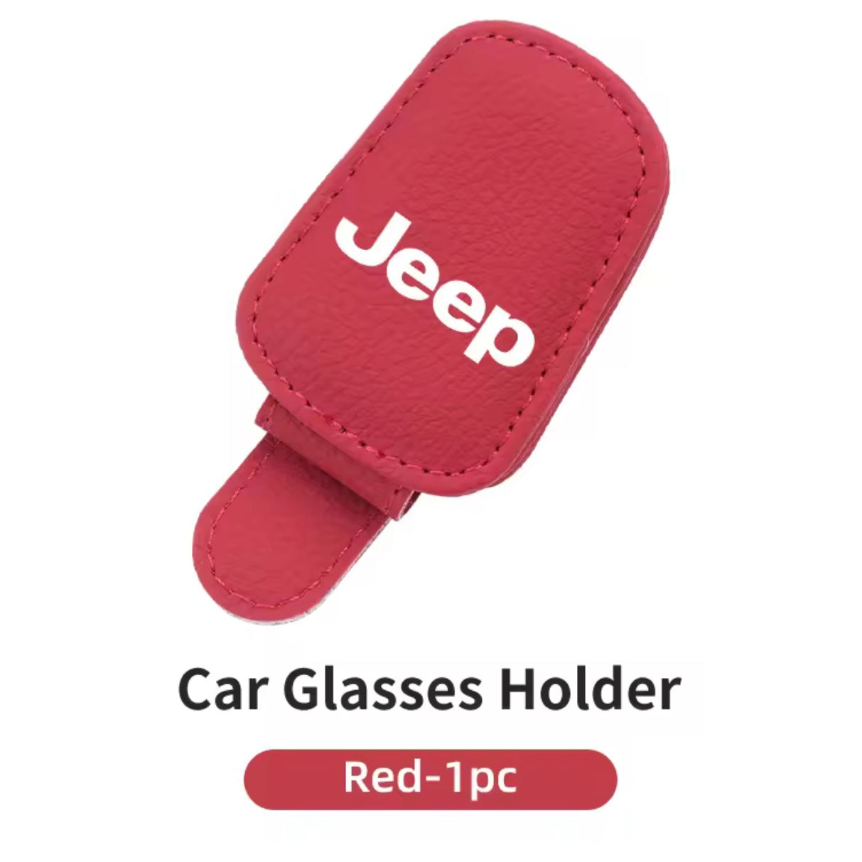 Jeep - Car Visor Glasses Holder & Card Organizer