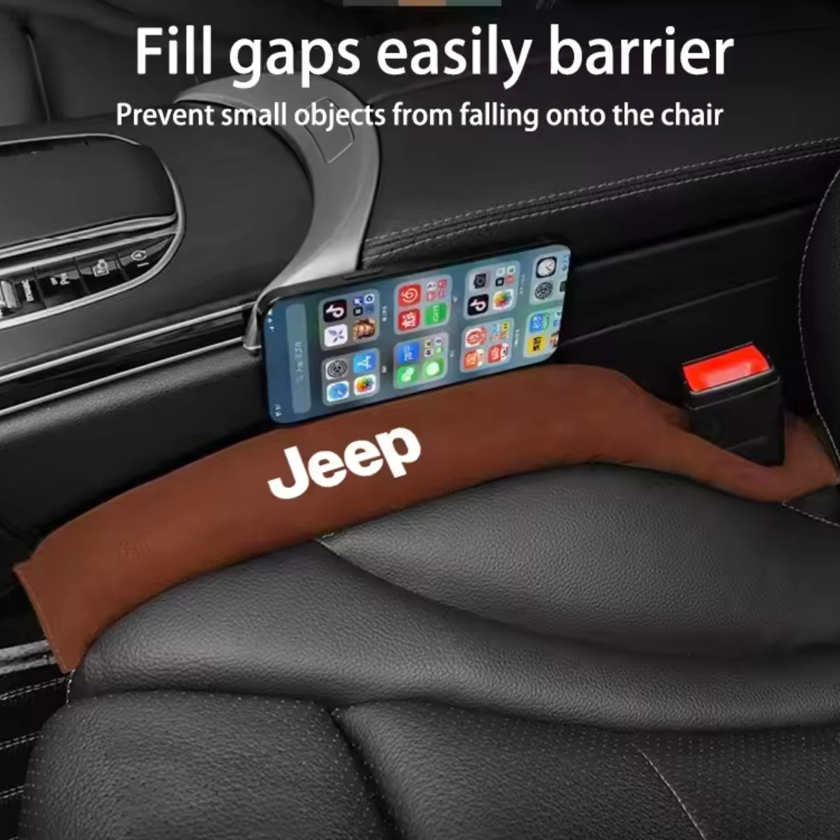 Jeep - Leather Car Seat Gap Filler