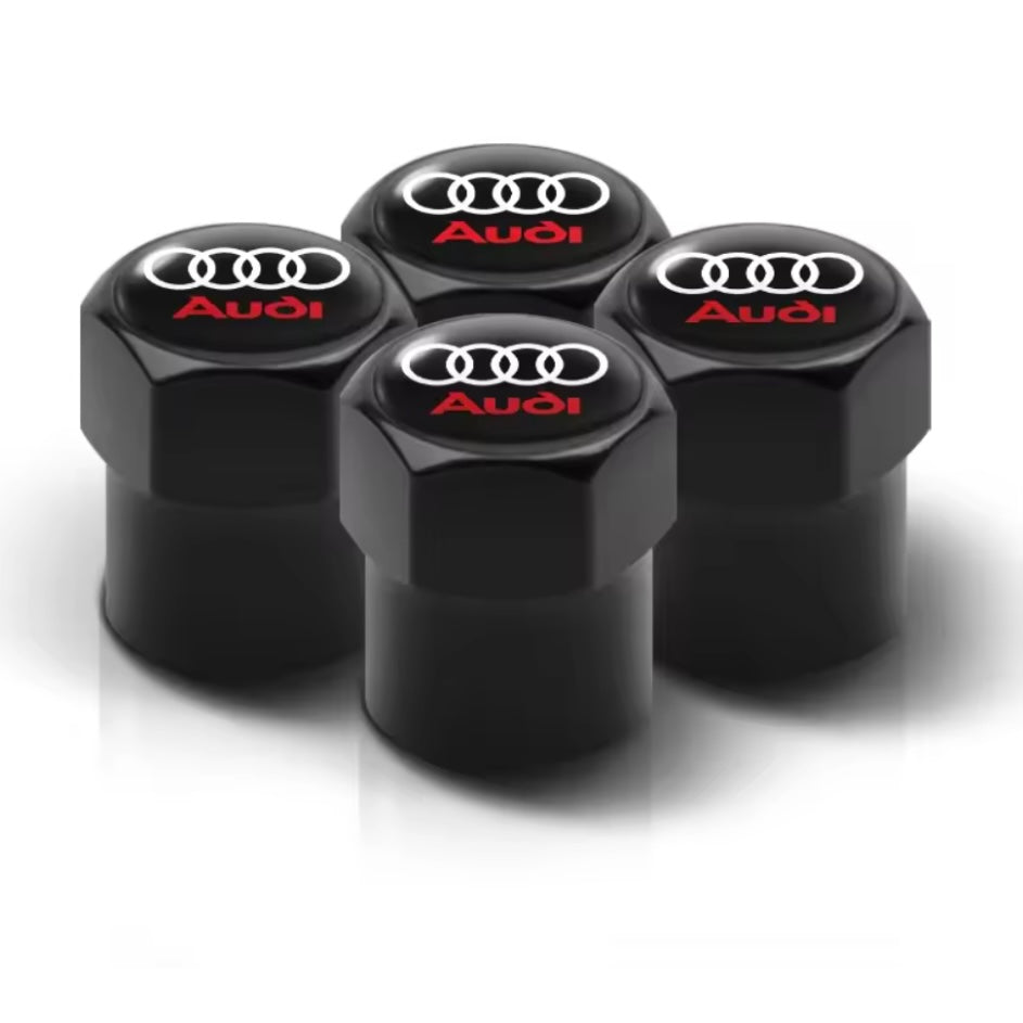 Audi Aluminum Valve Stem Caps