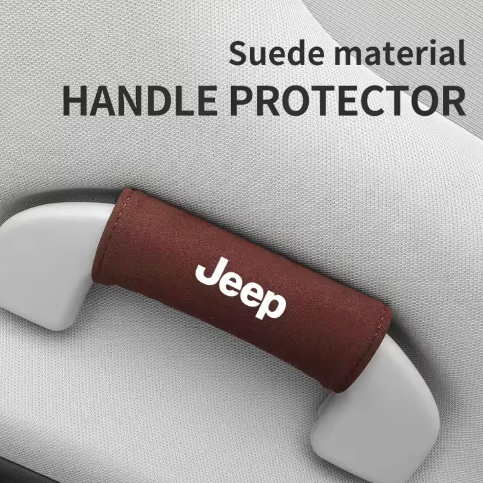 Jeep - Suede Leather Car Door Handle Cover