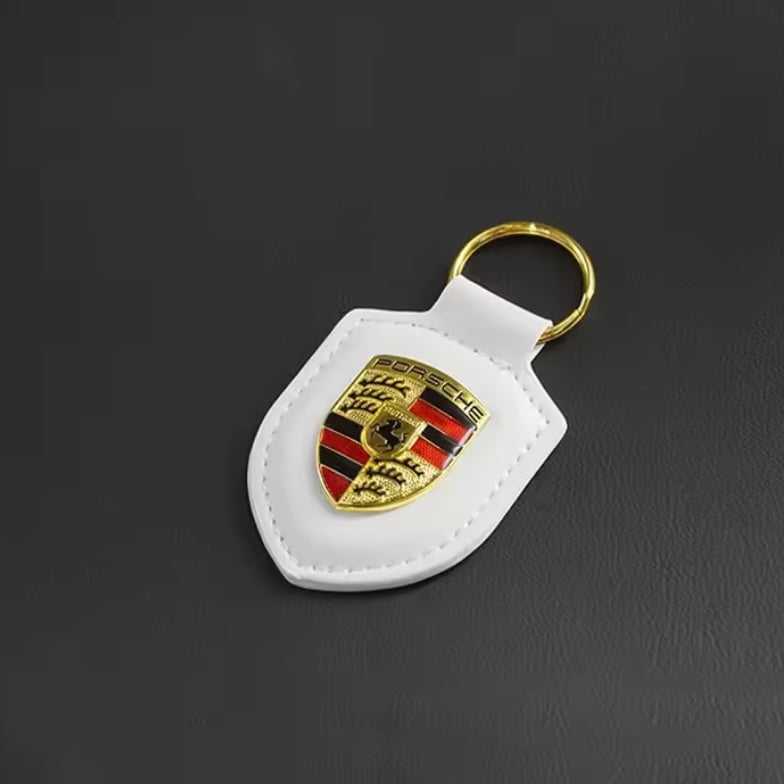 Porsche Macan Leather Keychain