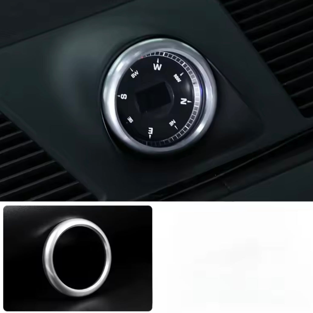 Porsche Macan Car Clock Decorative Ring