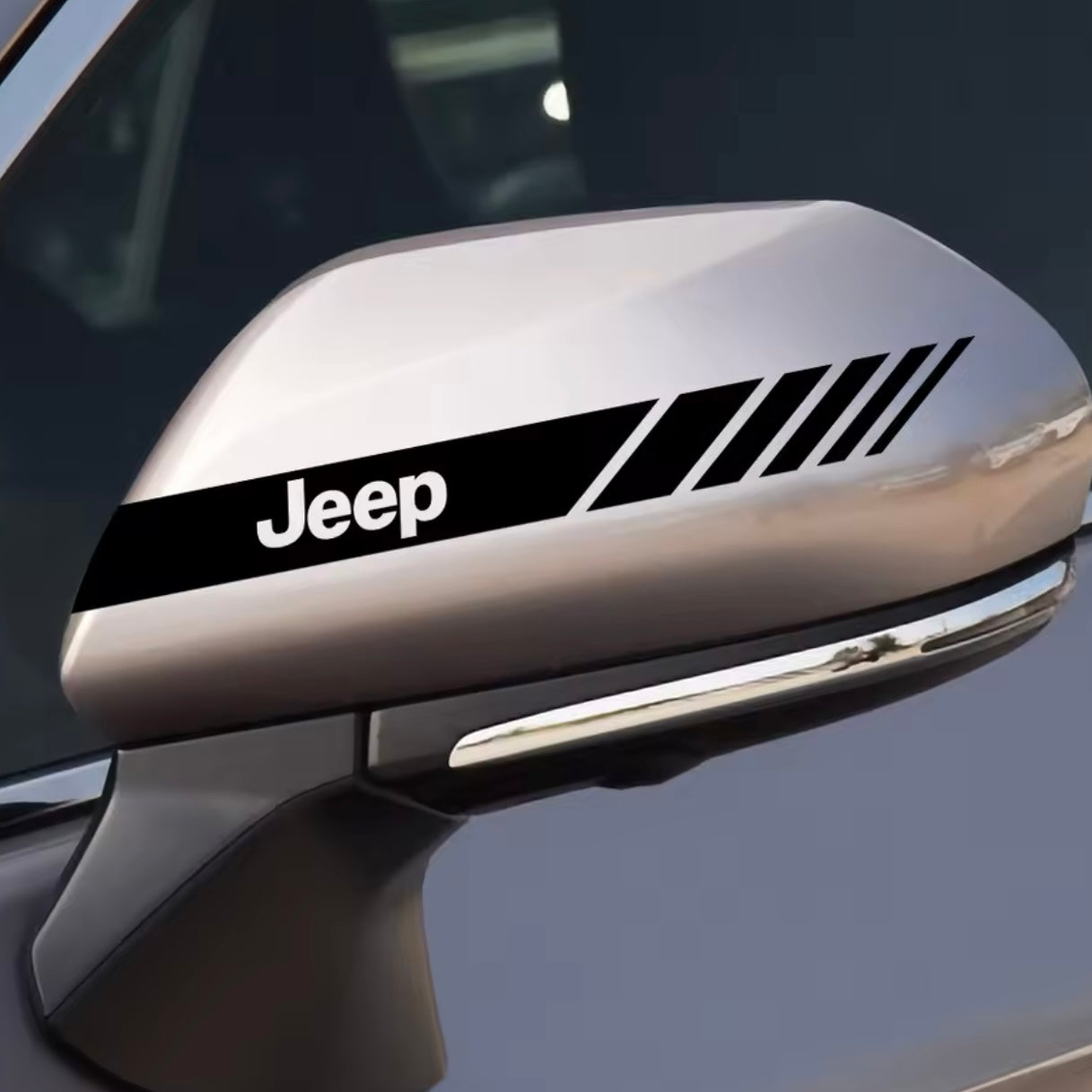 Jeep - Rearview Mirror Decal Stickers