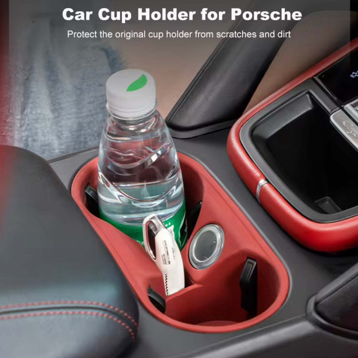 Porsche Macan - Silicone Drink Holder Insert