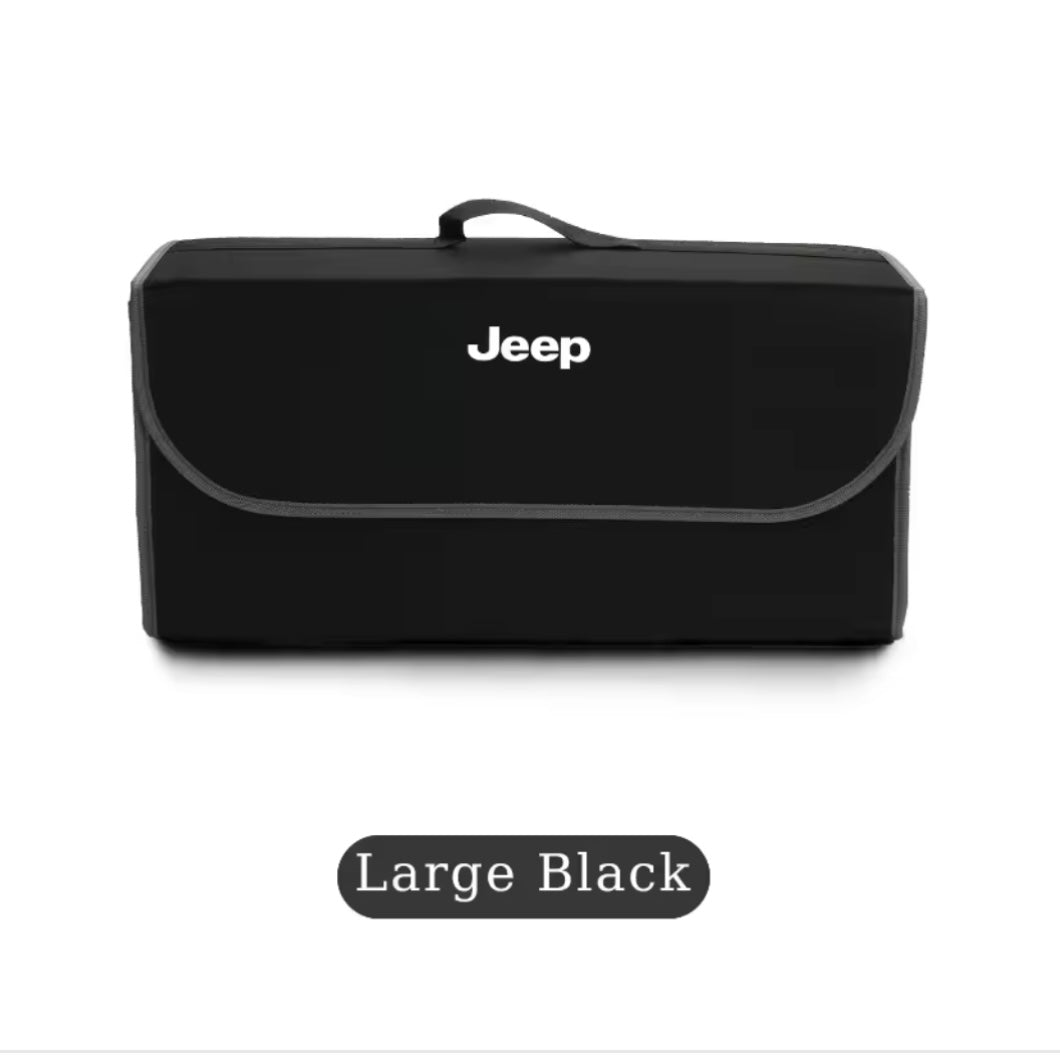 Jeep - Foldable Car Trunk Storage Organizer