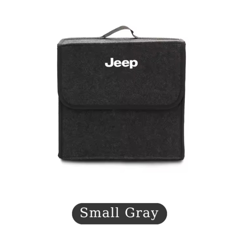 Jeep - Foldable Car Trunk Storage Organizer