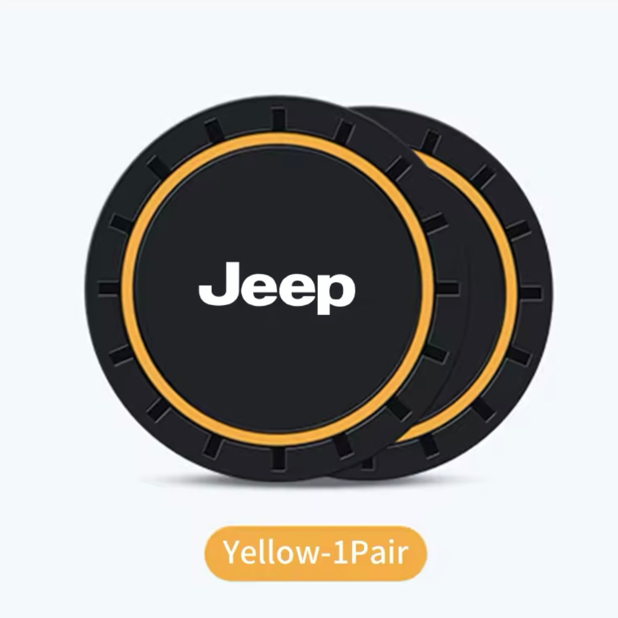 Jeep  - Non-Slip Car Cup Coasters