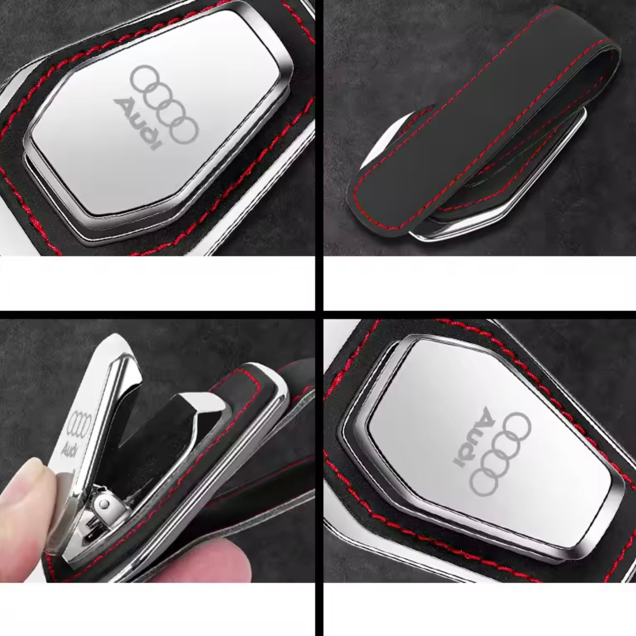 Audi Sunglasses & Ticket Clip Holder