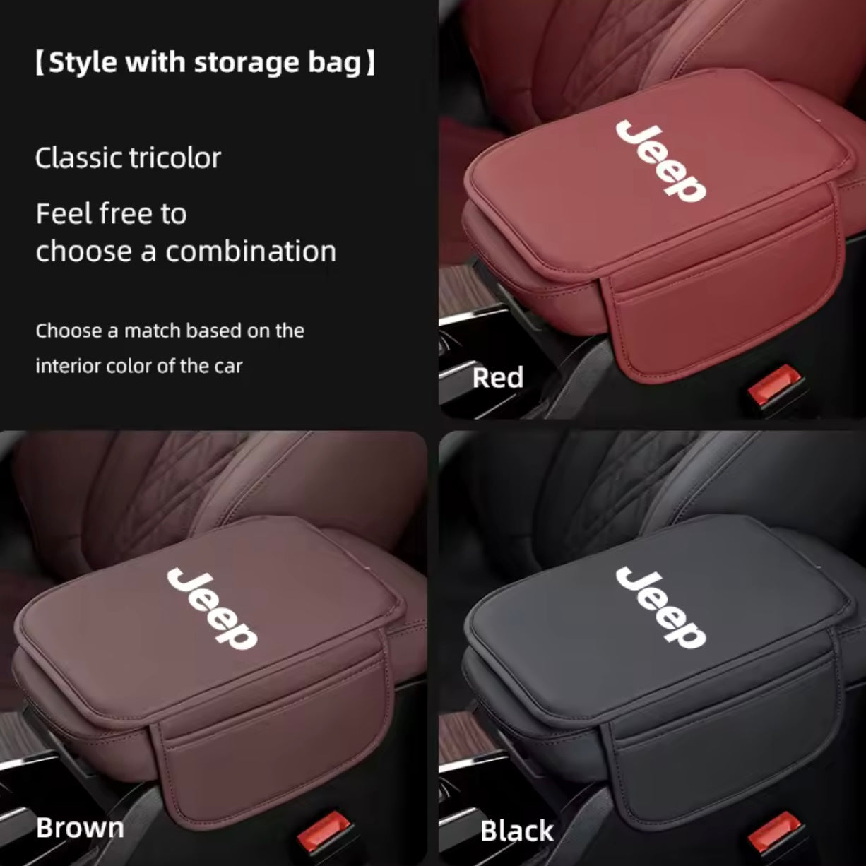 Jeep – Armrest Storage Organizer