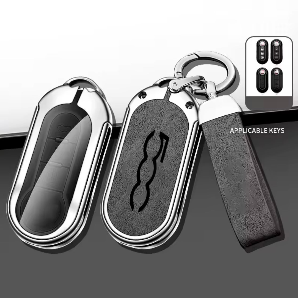 FIAT 500 - Zinc Alloy Car Key Protection Box