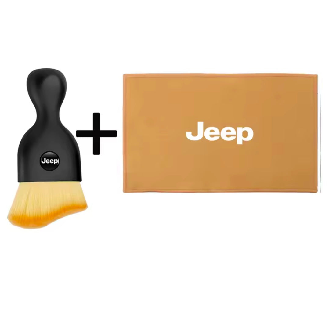 Jeep - Soft Cleaning Brush + Microfiber cloth