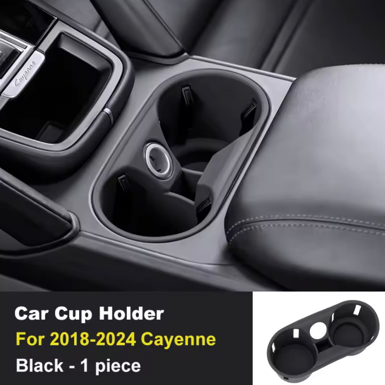 Porsche Macan - Silicone Drink Holder Insert