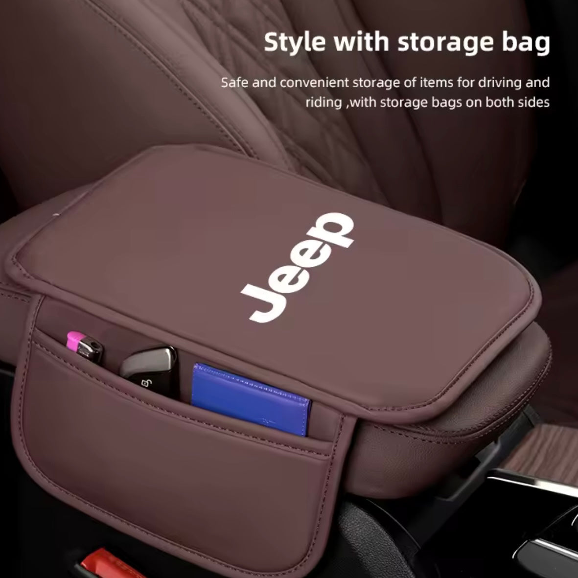 Jeep – Armrest Storage Organizer