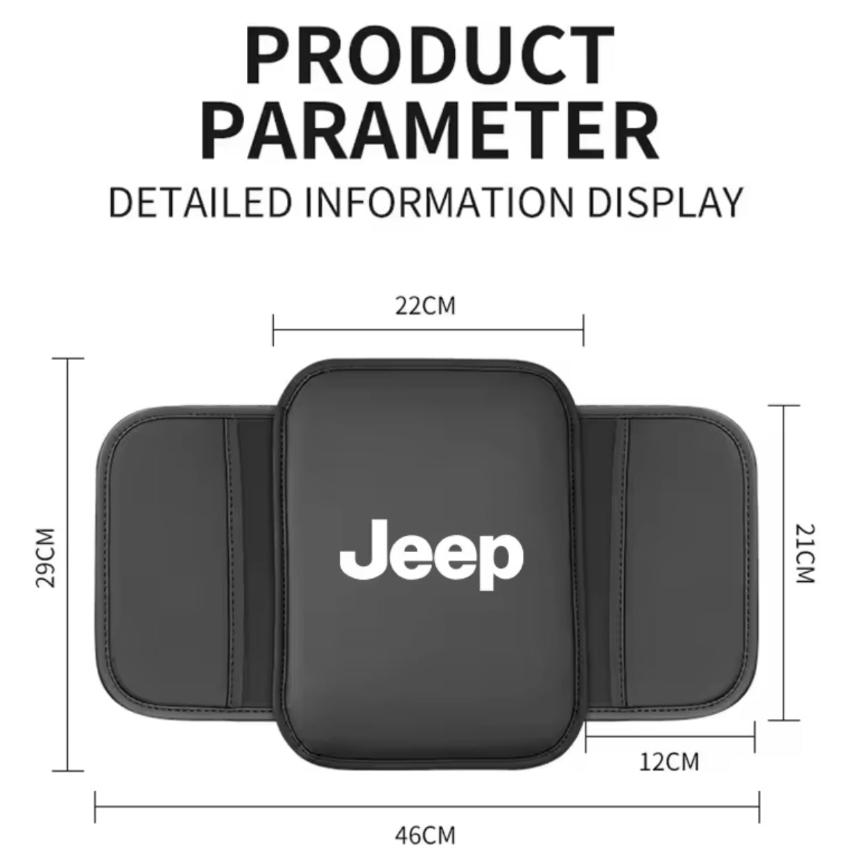 Jeep – Armrest Storage Organizer