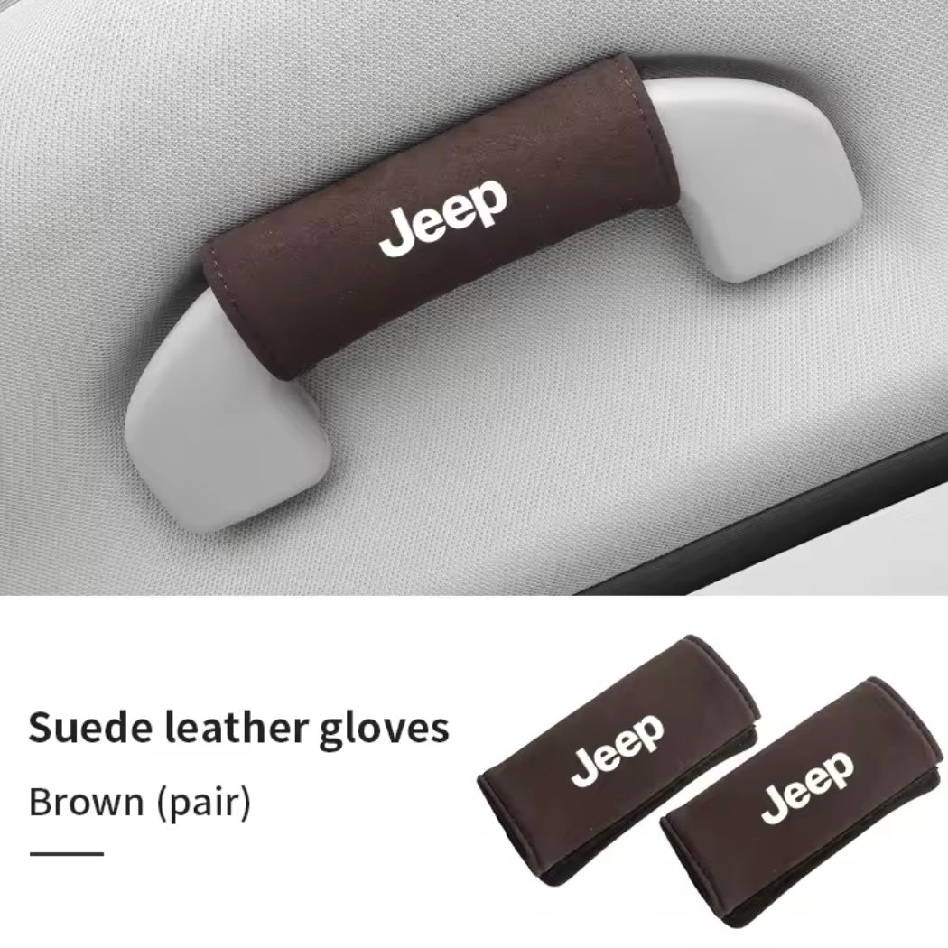 Jeep - Suede Leather Car Door Handle Cover