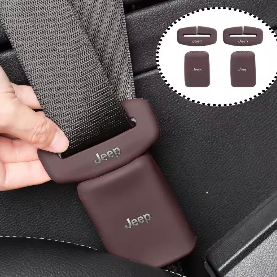 Jeep - Silicone Seatbelt Buckle Cover for Car