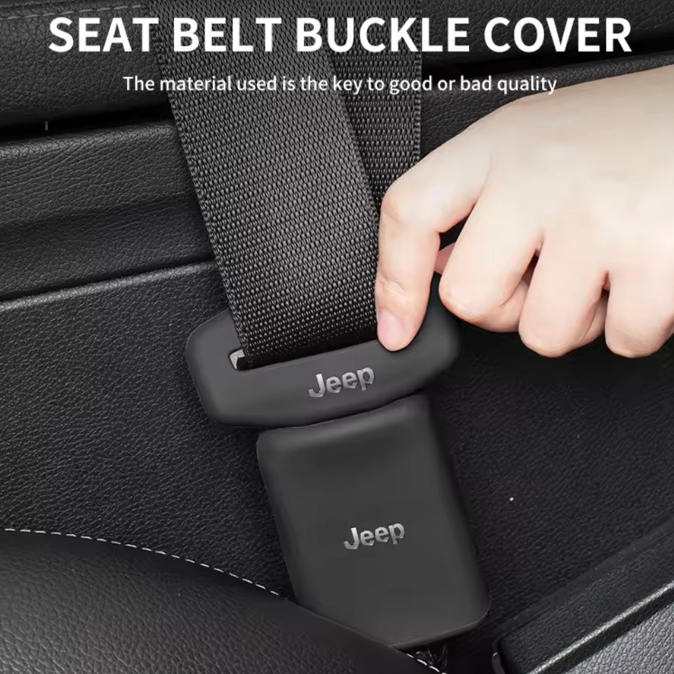 Jeep - Silicone Seatbelt Buckle Cover for Car