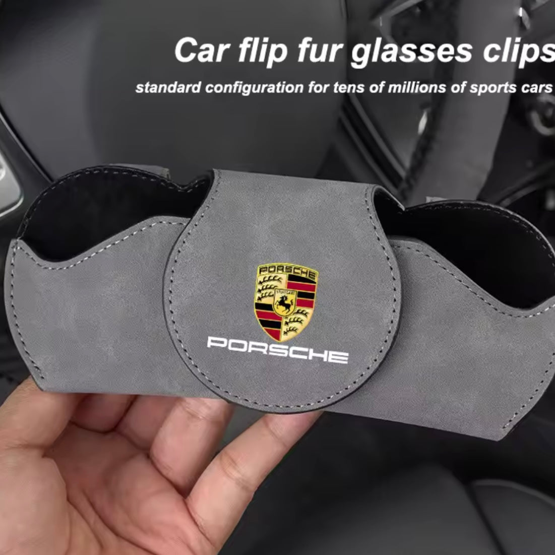 Porsche Macan Sun Visor Sunglasses Box