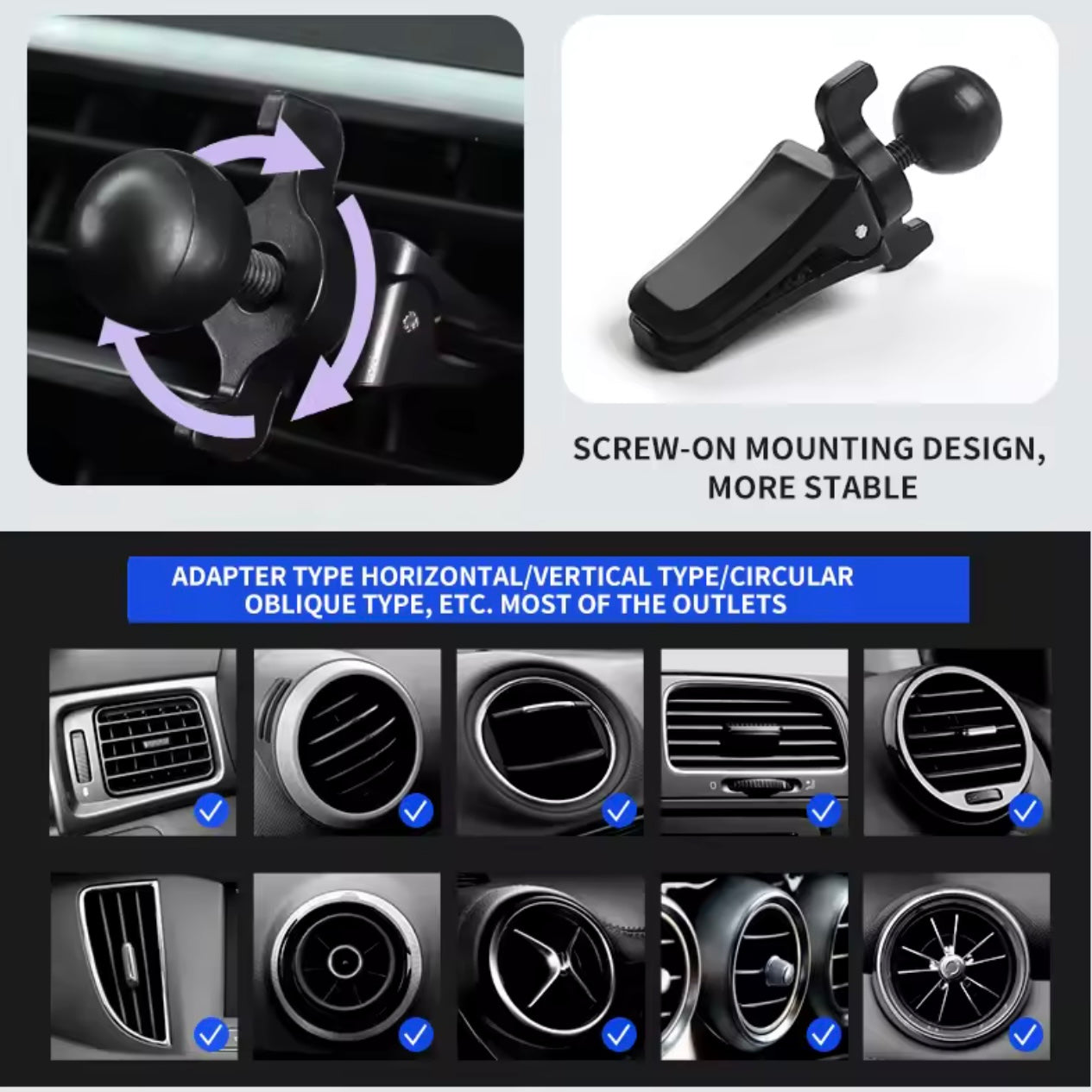 BMW Air Vent Phone Holder