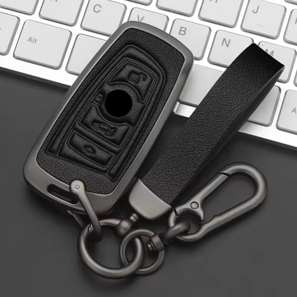 BMW Alloy Style Key Fob Shell