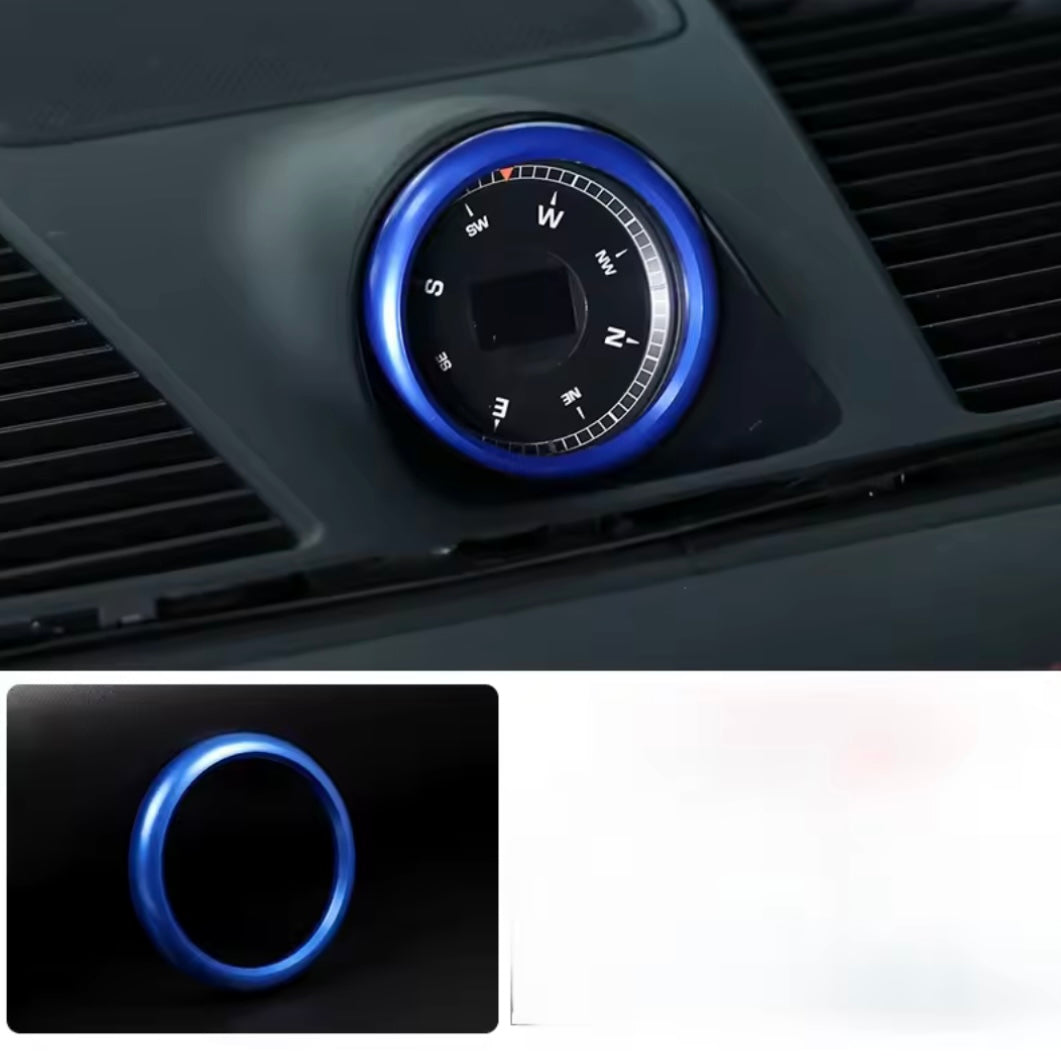 Porsche Macan Car Clock Decorative Ring