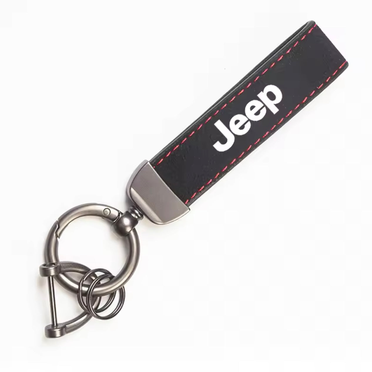 Jeep - Suede Leather Keychain