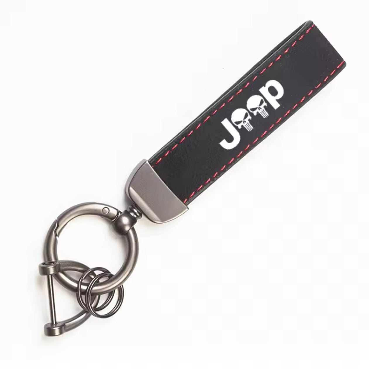 Jeep - Suede Leather Keychain