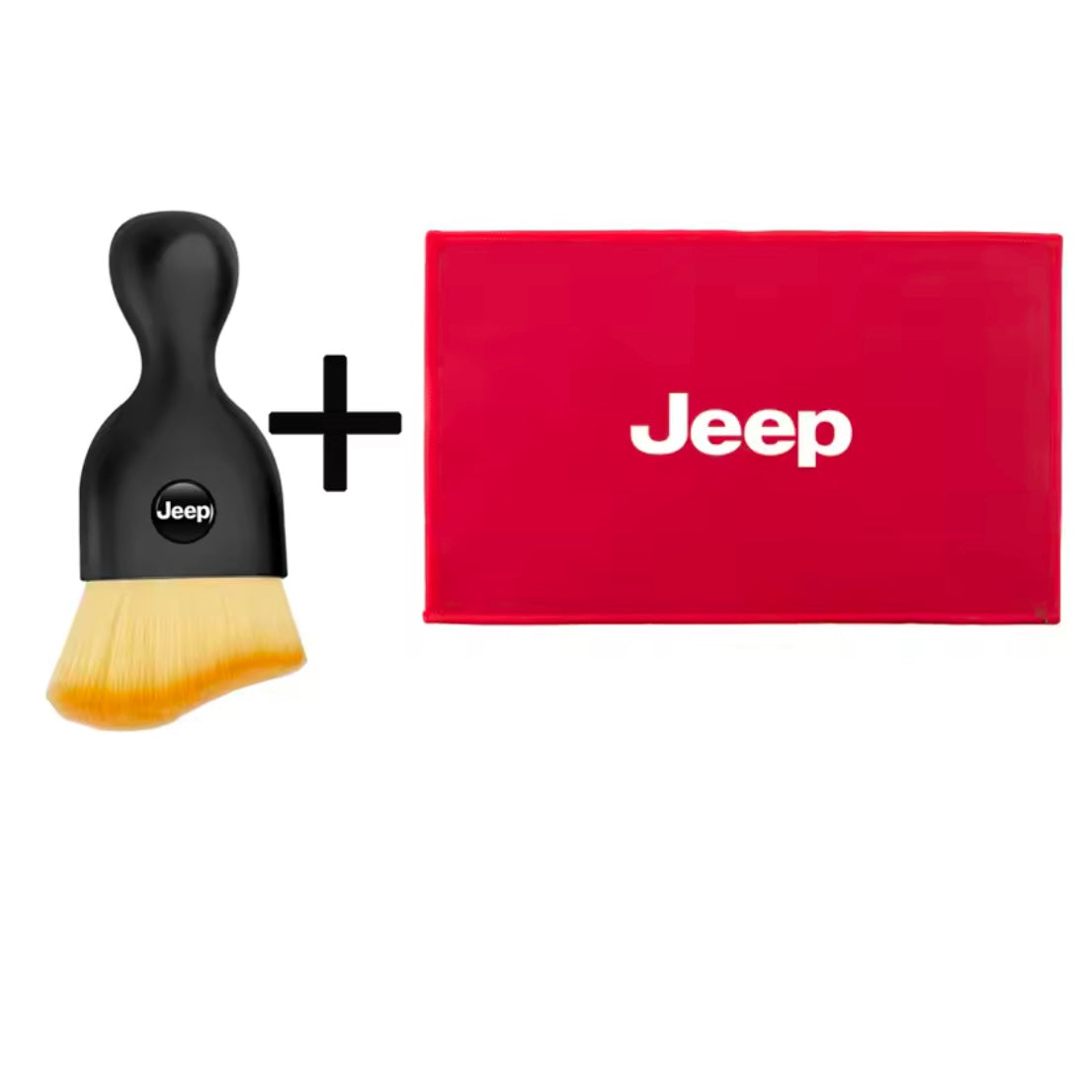 Jeep - Soft Cleaning Brush + Microfiber cloth