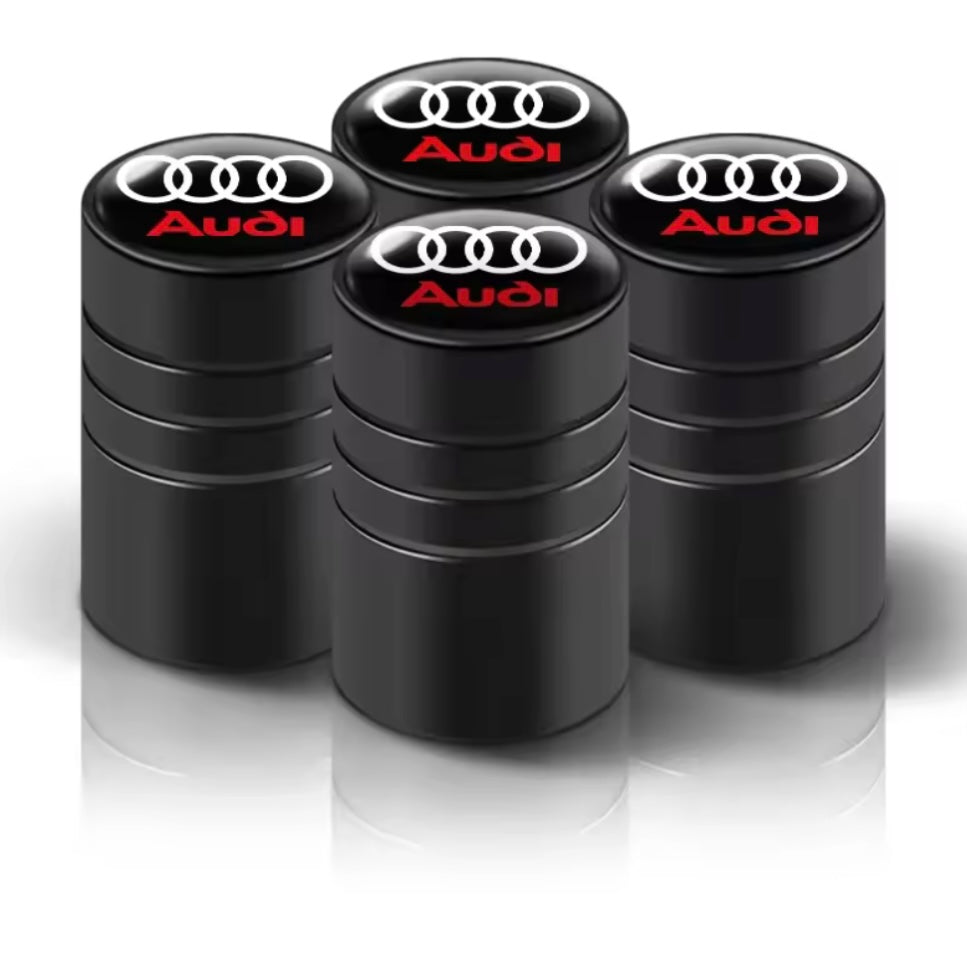 Audi Aluminum Valve Stem Caps