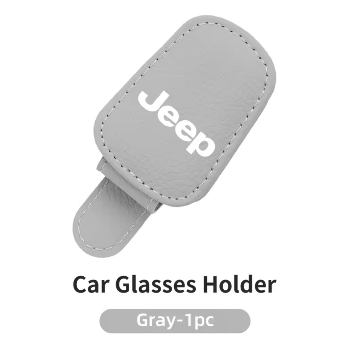 Jeep - Car Visor Glasses Holder & Card Organizer