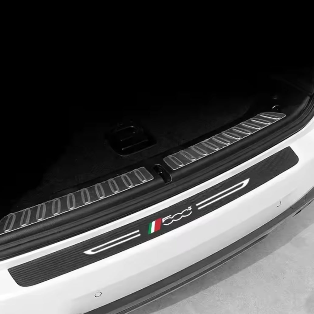 Fiat 500X - Carbon Fiber Protective Door Sill Sticker