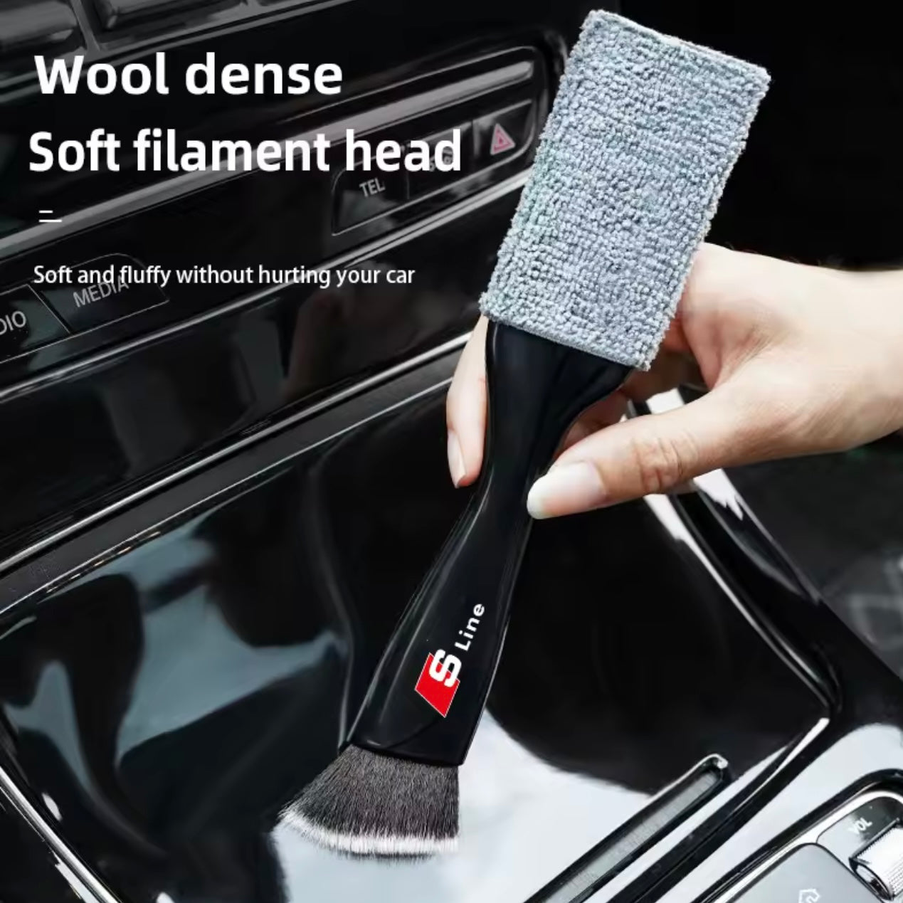 Audi 2-in-1 Dust & Tool Cleaning Brush