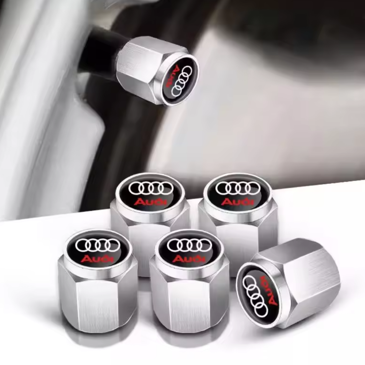 Audi Tyres Valve Stem Caps