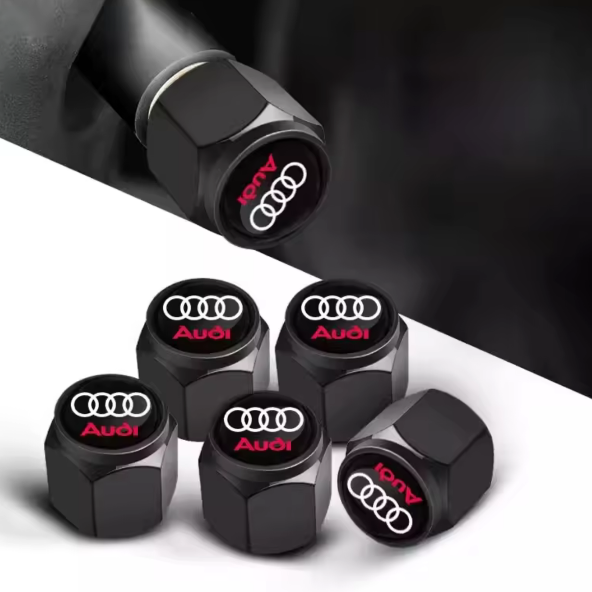 Audi Tyres Valve Stem Caps