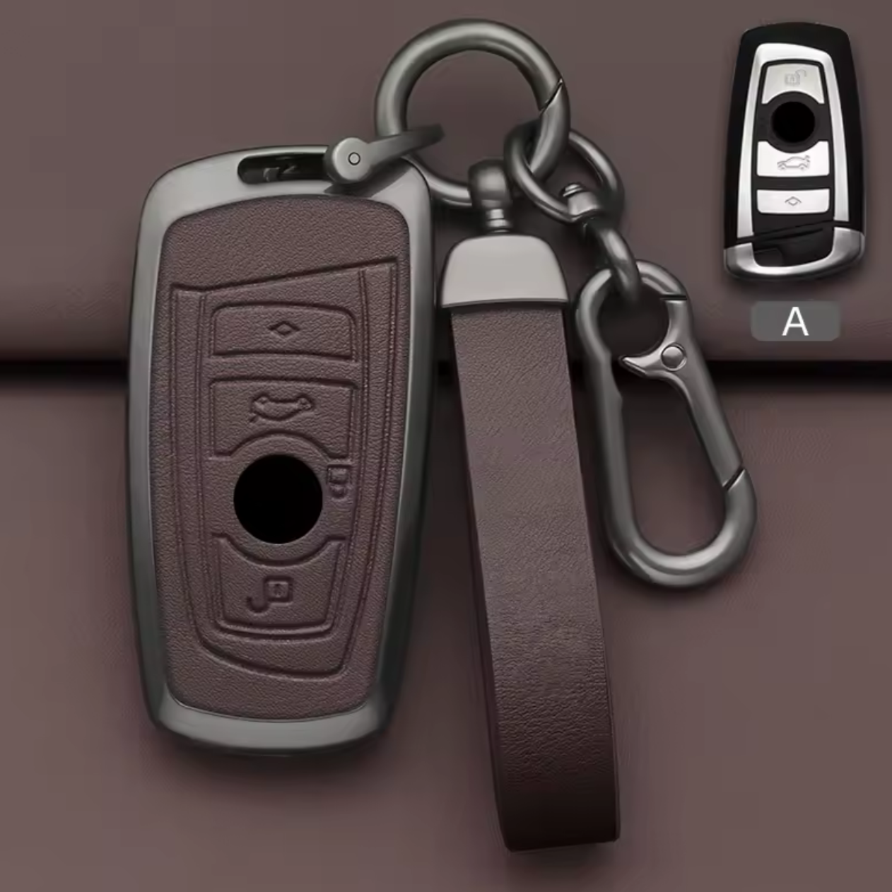 BMW Key Fob Mocha Brown