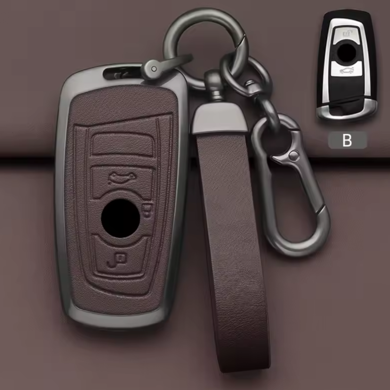 BMW Key Fob Mocha Brown