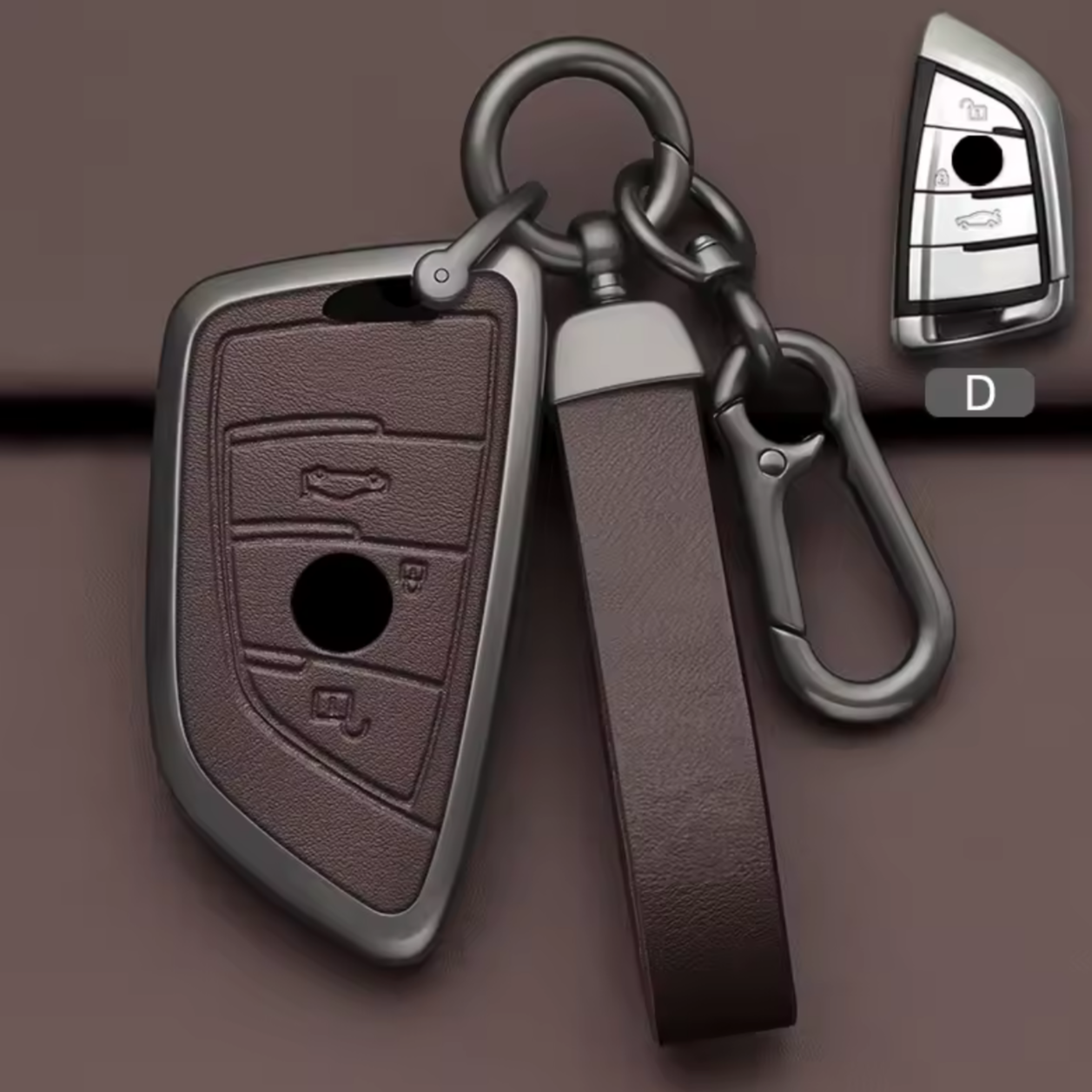 BMW Key Fob Mocha Brown