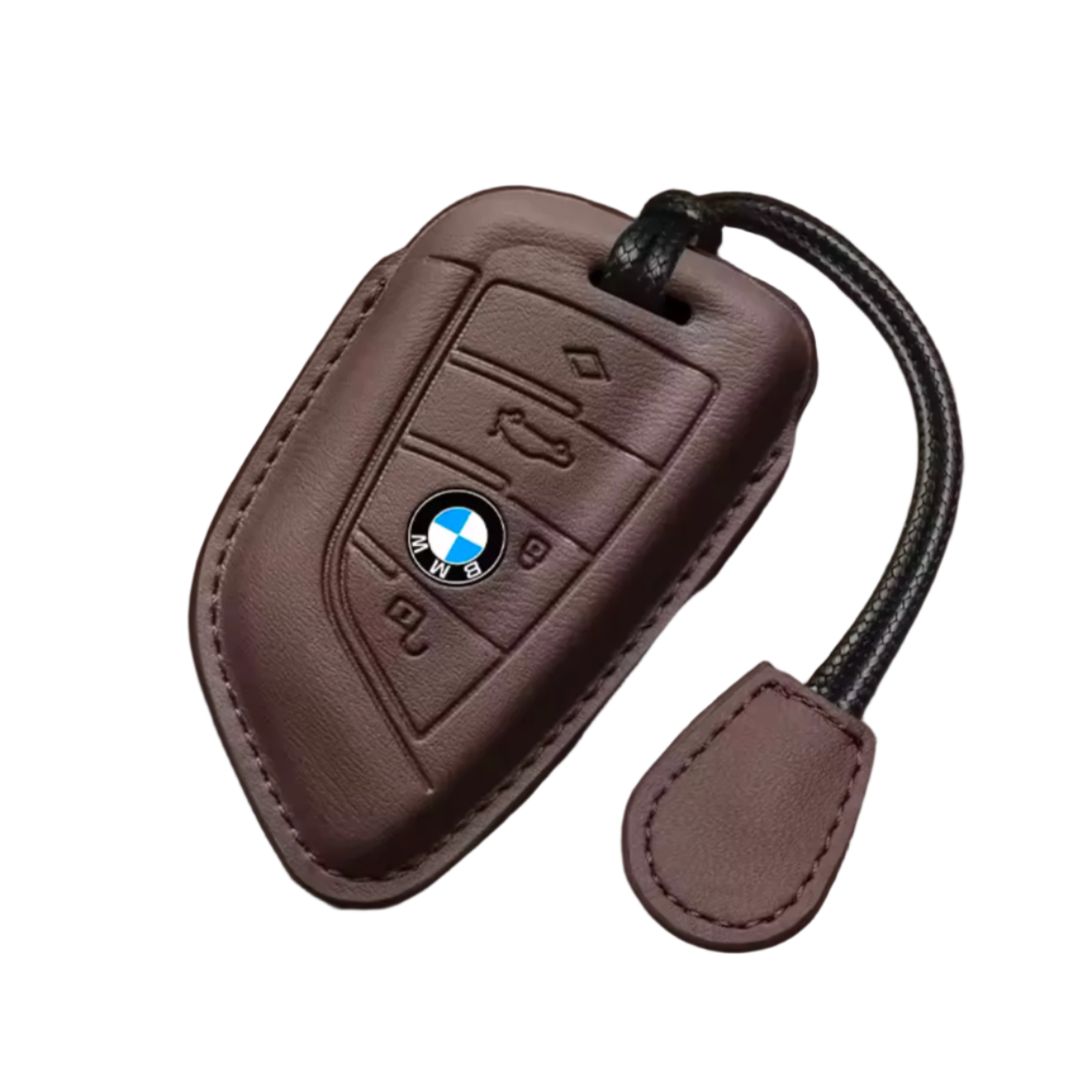 BMW Leather Keychain Cover