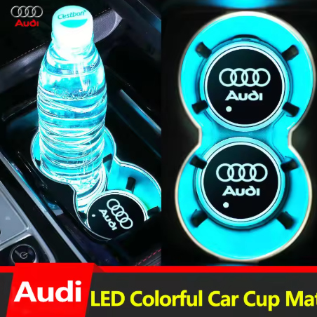 Audi LumiCoaster - LED Cup Holder